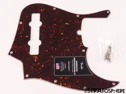 FENDER AMERICAN PROFESSIONAL II JAZZ BASS V 5 STRING PICKGUARD, GUITAR TORTOISE
