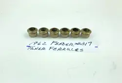 1962 FENDER KLUSON TUNER FERRULES #317 STRATOCASTER TELECASTER NECKS 1958-1969
