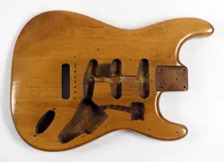 1961 FENDER STRATOCASTER BODY VINTAGE ORIGINAL AMERICAN NATURAL