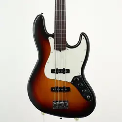 FENDER AM JAZZ BASS FRETLESS S1SW 3TONE SUNBURST