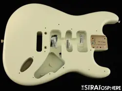 FENDER AMERICAN PROFESSIONAL II STRATOCASTER BODY STRAT ALDER OLYMPIC WHITE