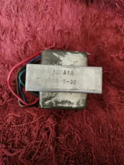 1965 FENDER ELECTRIC DELUXE REVERB OUTPUT TRANSFORMER 125A1A 022640 WORKING OEM