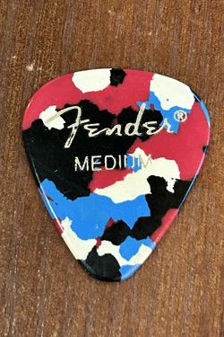 Vintage Fender Medium Guitar Pick Great to have for a Spare!