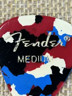 Vintage Fender Medium Guitar Pick Great to have for a Spare!