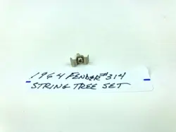1964 FENDER STRING TREE WITH MOUNTING SCREW #314 ORIGINAL VINTAGE FENDER PART