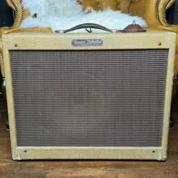 1960 FENDER VIBROLUX VINTAGE NARROW PANEL TWEED 1X10 GUITAR TUBE COMBO AMPLIFIER