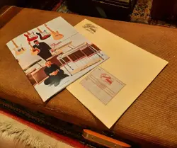 1958 FENDER CATALOG AND ENVELOPE   ADDRESS TAG ( REPLICA )