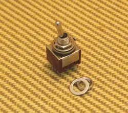 009-3489-000 FENDER GUITAR NICKEL ON-ON MINI TOGGLE SWITCH MODERN PLAYER TELE