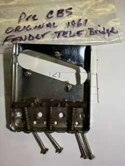 1961 FENDER TELECASTER BRIDGE