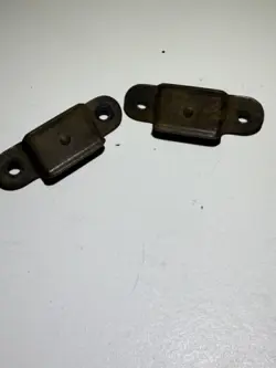 1958 FENDER TWEED AMP HANDLE STRAP BRACKETS