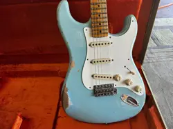 2019 Fender Custom Shop 1960 Heavy Relic Strat-Daphine Blue MINT!