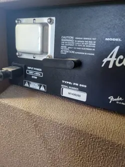 Fender Acoustasonic Junior DSP PR 569 Amp. Excellent