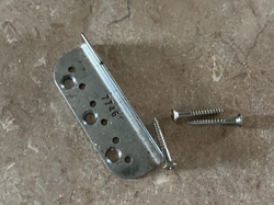 1950S FENDER CHAMPION LAP STEEL GUITAR BRIDGE PLATE
