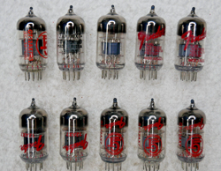 10 TEN 12AX7 GUITAR AMP PREAMP TUBES GROOVE TUBES FENDER SOVTEK ETC UNTESTED