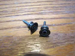 1959 FENDER STRAP BUTTONS & SCREWS........ORIGINAL