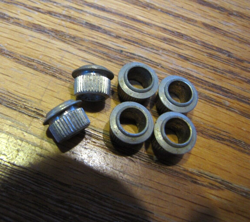 1959 FENDER TUNERS / TUNING PEGS BUSHINGS..............ORIGINAL