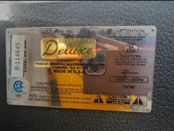 fender hot rod deluxe pr 246 *do not have foot pedal *