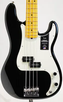 FENDER AMERICAN PROFESSIONAL II PRECISION BASS BLACK MAPLE *MW108