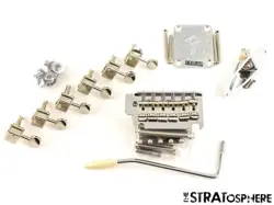 FENDER PLAYER II STRAT HARDWARE SET TREMOLO TUNERS JACK PLATE, STRATOCASTER!