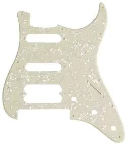 1 PLY CREAM PEARL FOR FENDER PLAYER STRATOCASTER FLOYD ROSE HSS GUITAR PICKGUARD
