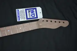 WD Music Fender Lic Telecaster Tele Replacement NECK *ALL WALNUT* Modern 22