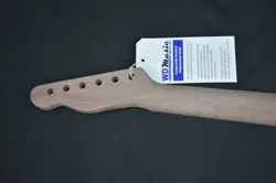 WD Music Fender Lic Telecaster Tele Replacement NECK *ALL WALNUT* Modern 22