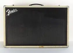 1962 FENDER 6G6 BASSSMAN CABINET WITH 2 X 12