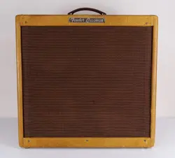 1959 FENDER BASSMAN 5F6-A AMPLIFIER AMP VINTAGE TWEED AND SUPER CLEAN!