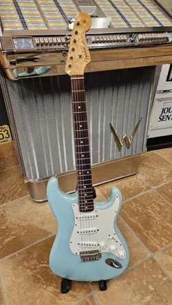 1960 FENDER CUSTOM SHOP 2001 STRATOCASTER SUPER HEAVY RELIC RECENT PRO SETUP