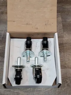 099-4000-000 (4) GENUINE FENDER HEAVY DUTY BALL-BEARING SWIVEL AMPLIFIER CASTERS