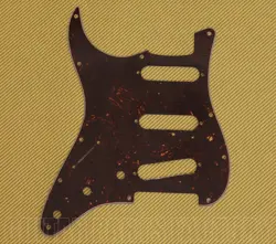 005-5321-000 GENUINE LEFT HAND TORTOISE STANDARD STRAT GUITAR PICKGUARD