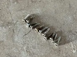 1975 1976 1977 SET FENDER PICKGUARD SCREWS GUITAR BASS JAZZ PRECISION TELECASTER