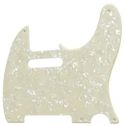 1 PLY CREAM PEARL PICKGUARD FITS FENDER ESQUIRE TELECASTER 5 HOLE STYLE GUITAR