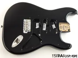 FENDER AMERICAN PROFESSIONAL II STRAT BODY + HARDWARE ALDER BLACK $10 OFF