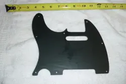 Vintage Fender Telecaster Black Pickguard  - Item NF