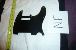 Vintage Fender Telecaster Black Pickguard  - Item NF