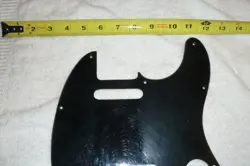 Vintage Fender Telecaster Black Pickguard  - Item NF