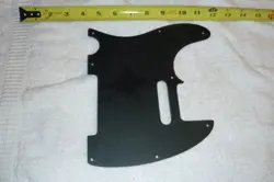 Vintage Fender Telecaster Black Pickguard  - Item NF