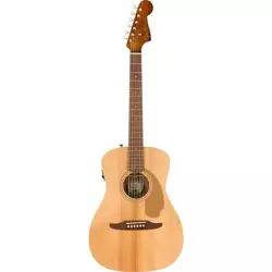 097-0722-021 FENDER MALIBU PLAYER ACOUSTIC ELECTRIC GUITAR WALNUT & NATURAL