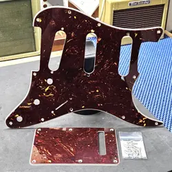 FENDER AMERICAN PROFESSIONAL II STRAT PICKGUARD TREMOLO COVER 4-PLY TORTOISE USA