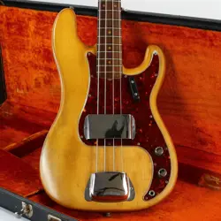1964 FENDER PRECISION BASS, VINTAGE '64 PRE-CBS | SPAGHETTI LOGO, NATURAL REFIN