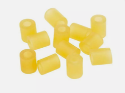 12 GENUINE USA FENDER GUITAR PICKUP MOUNTING RUBBER TUBING FOR STRAT TELE MOUNT