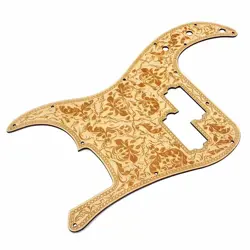 MAPLE WOOD 4 STRING ELECTRIC BASS PICKGUARD PLATE FOR FENDER PRECISION BASS PB