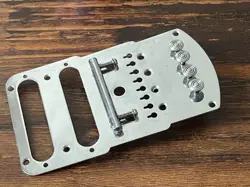 1950S FENDER STRINGMASTER D8 T8 Q8 STEEL 8-STRING GUITAR BRIDGE PLATE SWITCHES