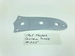 1965 FENDER CONTROL PLATE #305 MUSTANG DUO-SONIC MUSICMASTER ORIGINAL VINTAGE