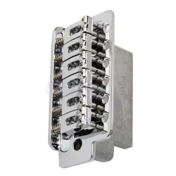 CHROME TREMOLO BRIDGE SYSTEM KIT FOR FENDER STRATOCASTER STRAT ELECTRIC GUITAR F
