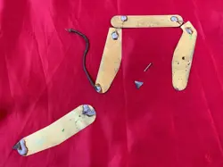 1964 USA  FENDER MUSICMASTER DUO SONIC MUSTANG GUITAR PICKUP SHIELDS VINTAGE SET