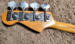 VINTAGE 1978-80 FENDER JAZZ BASS NECK & TUNERS *ALL ORIGINAL*  1979 1980 70s J