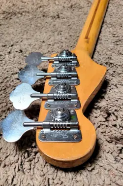 VINTAGE 1978-80 FENDER JAZZ BASS NECK & TUNERS *ALL ORIGINAL*  1979 1980 70s J