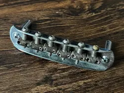 1960S FENDER JAZZMASTER JAGUAR GUITAR BRIDGE THREADED SADDLES